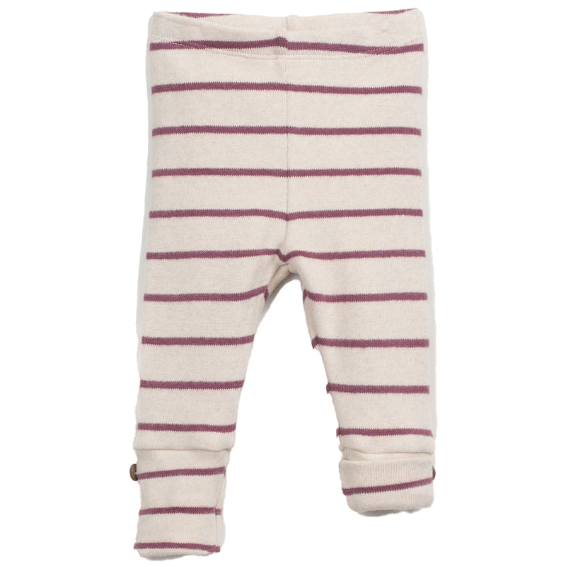 Streifen-Leggings recycelten Fasern