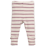 Streifen-Leggings recycelten Fasern