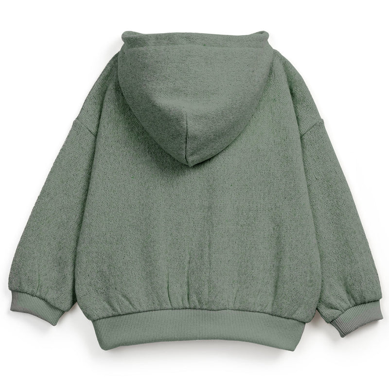 Sweater mit Kängurutasche aus recycelten Fasern