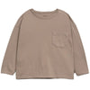 Langarmshirt recycelte & Bio-Baumwolle