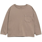 Langarmshirt recycelte & Bio-Baumwolle