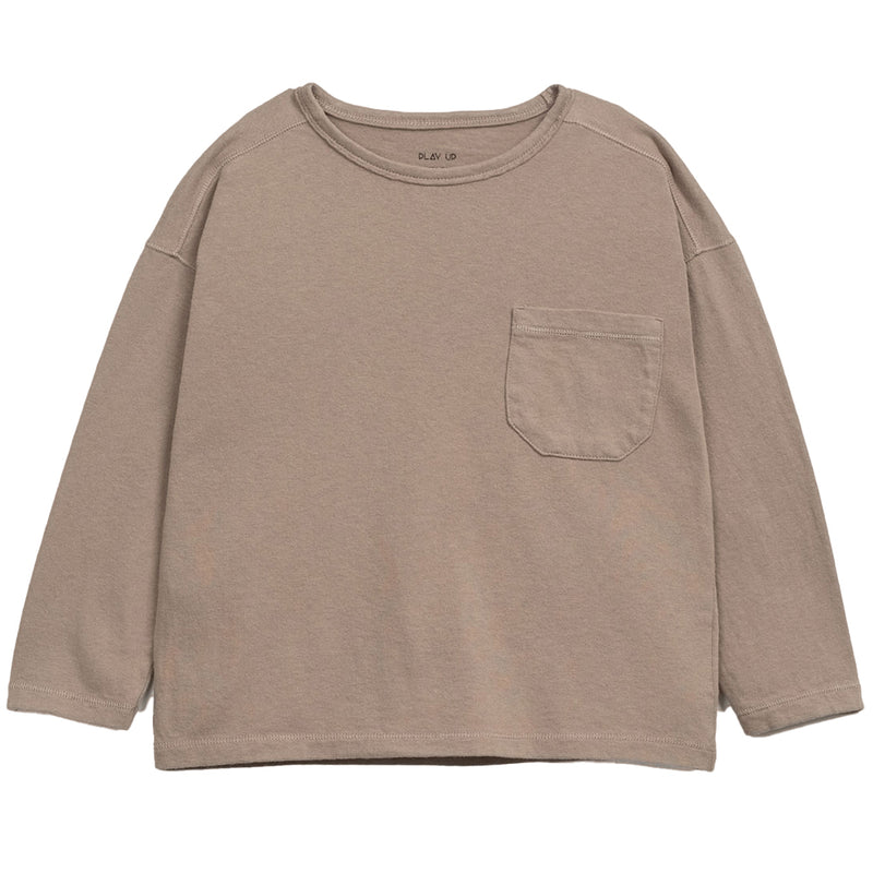 Langarmshirt recycelte & Bio-Baumwolle