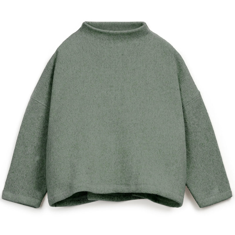 Sweater aus recycelten Fasern