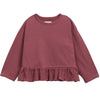 Langarmshirt recycelte & Bio-Baumwolle