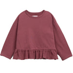 Langarmshirt recycelte & Bio-Baumwolle