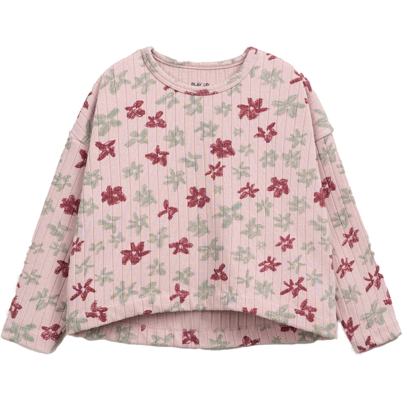 Langarmshirt recycelten Fasern
