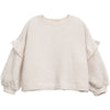 Sweatshirt regenerative & recycelte Baumwolle