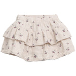Rock integriert mit Shorts aus Baumwolle
