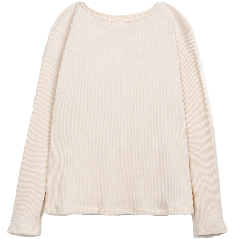 Adult Ripp-Langarmshirt Bio-Baumwolle