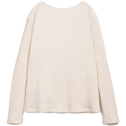Adult Ripp-Langarmshirt Bio-Baumwolle