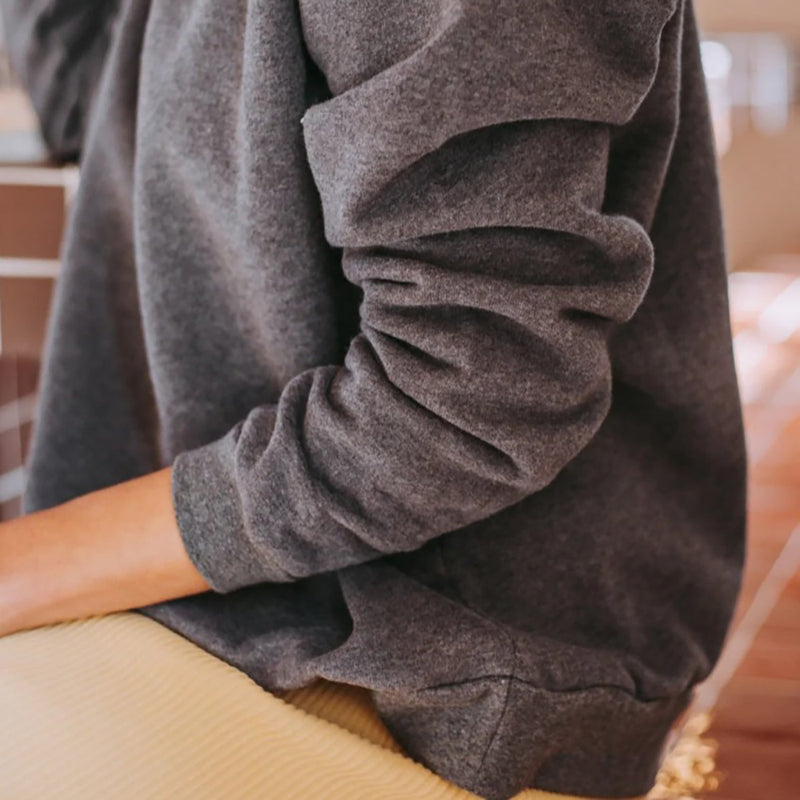Adult Sweatshirt Acentra Gris Atracite