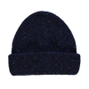 Kids Wool Beanie Bonnet Speckled Midnight