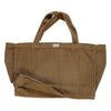 Grosse Cord-Tragetasche / Big Tote Bag Vigne Dull Gold