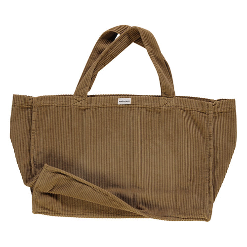 Grosse Cord-Tragetasche / Big Tote Bag Vigne Dull Gold