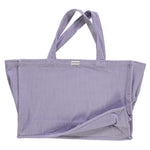 Grosse Cord-Tragetasche / Big Tote Bag Vigne Lavender Gray