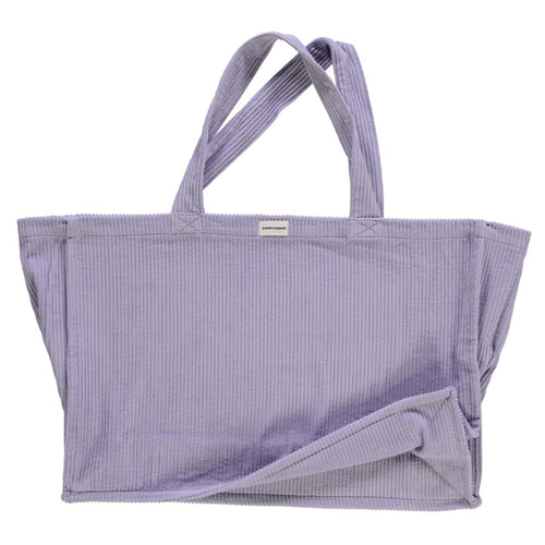 Grosse Cord-Tragetasche / Big Tote Bag Vigne Lavender Gray