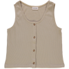 Adult Ripp-Trägershirt Debardeur Dille Olive Gray