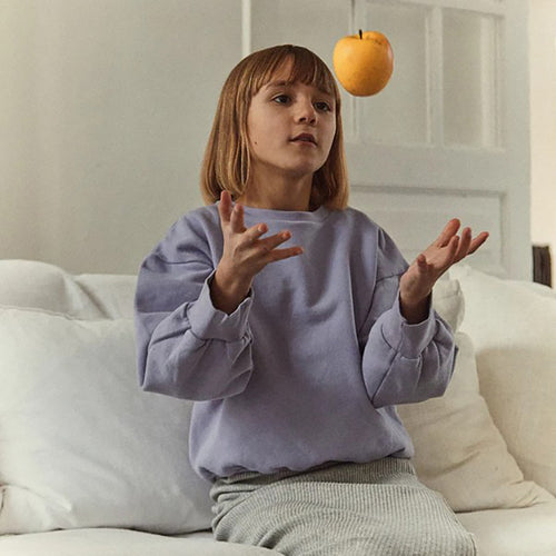 Sweatshirt Jojoba Lavender Gray