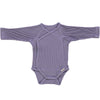 Ripp-Wickelbody Lierre Lavender Gray