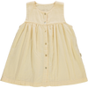 Musselin-Kleid Agave Double Cream