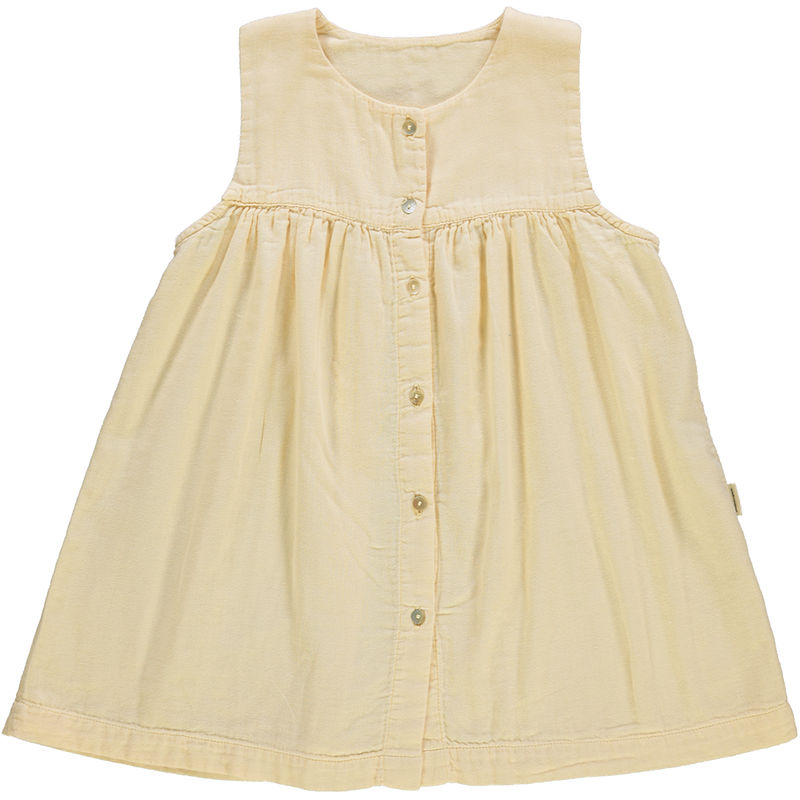 Musselin-Kleid Agave Double Cream