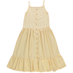 Adult Musselin-Trägerkleid Double Cream