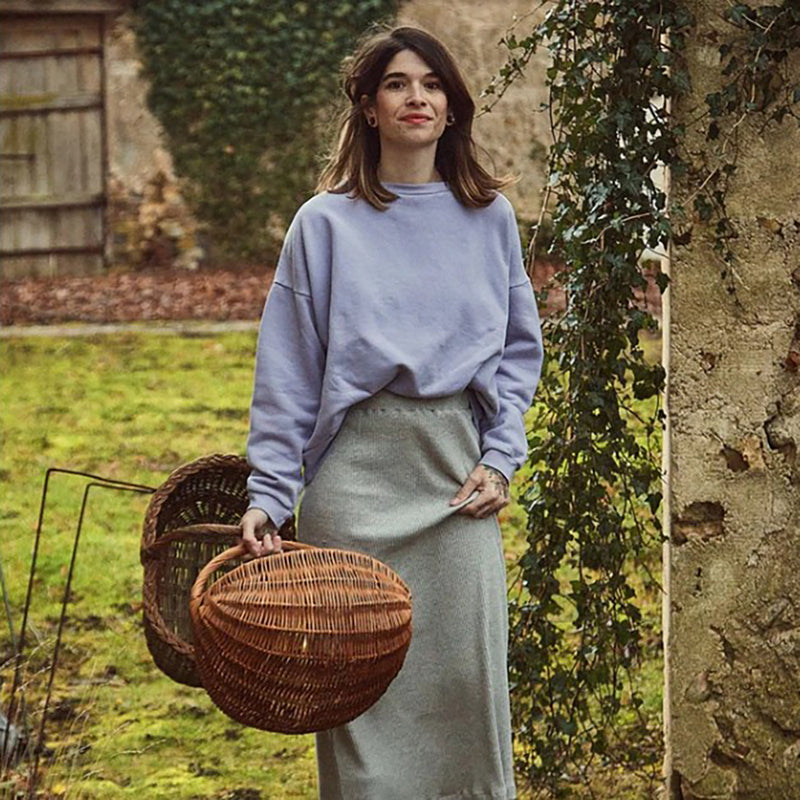 Adult Sweatshirt Acentra Lavender Gray