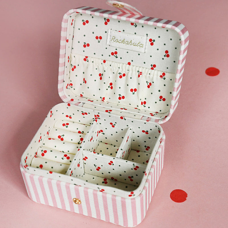 Schmuckbox Stripy Cherry Jewellery Box