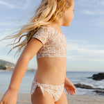 Badeanzugs-Set Cropped Rashguard Set Wildflower UPF 50+