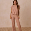 Adult Kleider-Set Cozy Rib Knit Set Grapefruit