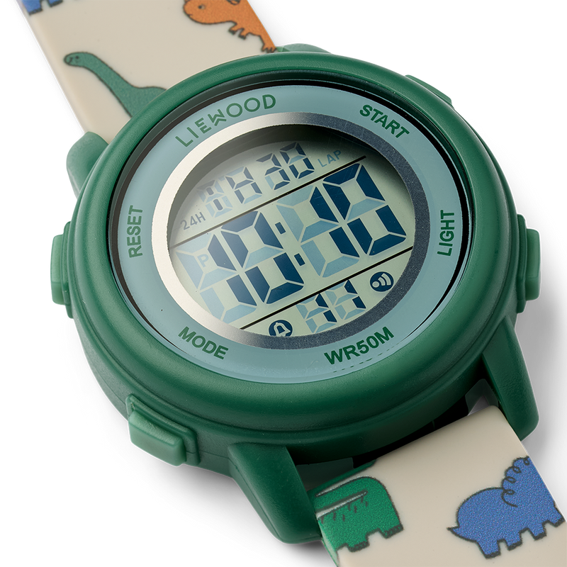 Sussi Wrist Watch Dinosaurs / Mist