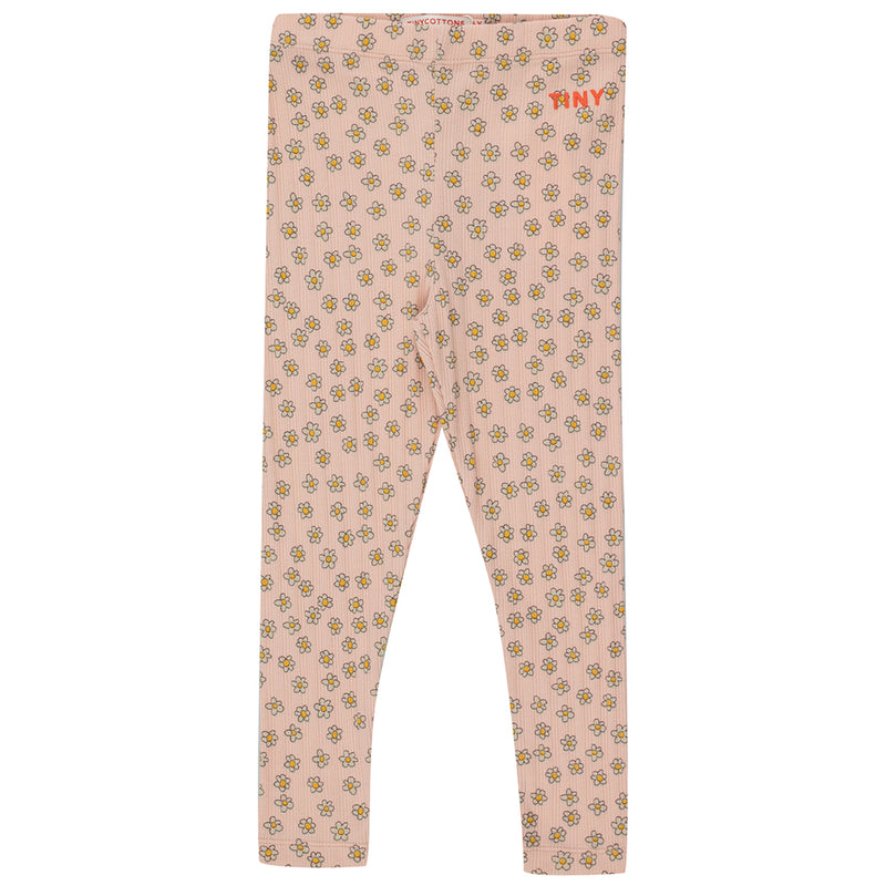 Daisies Leggings Wild Rose