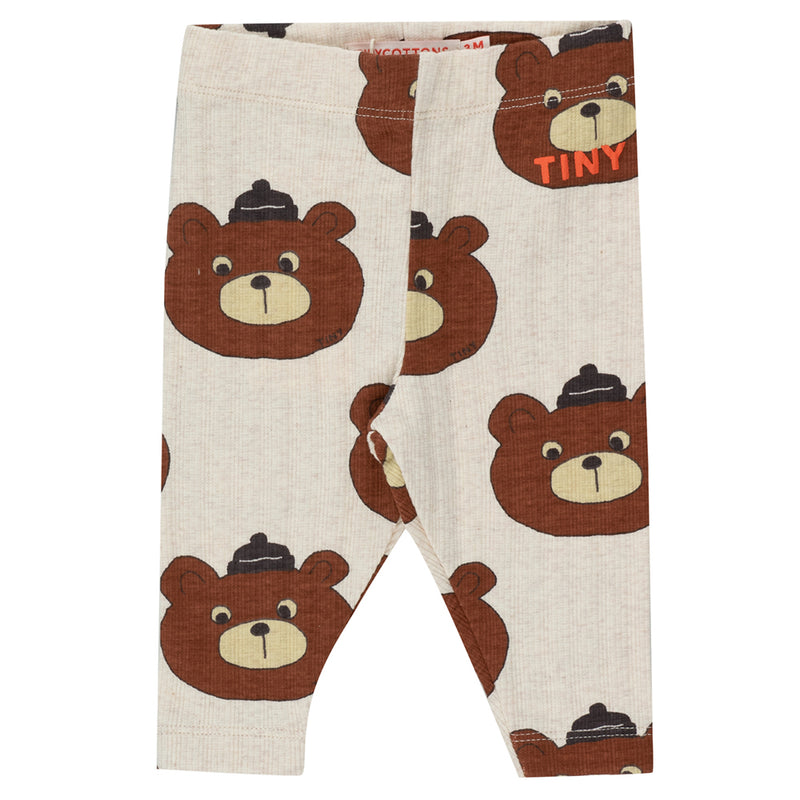 Bears Baby Leggings Light Cream Heather