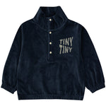 TINY Waves Mockneck Sweatshirt Navy