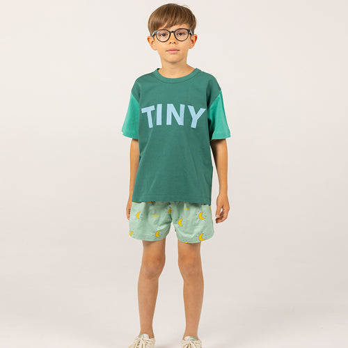 Color Block Tee Dark Green