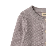 Strickjacke Magnella Dusty Purple