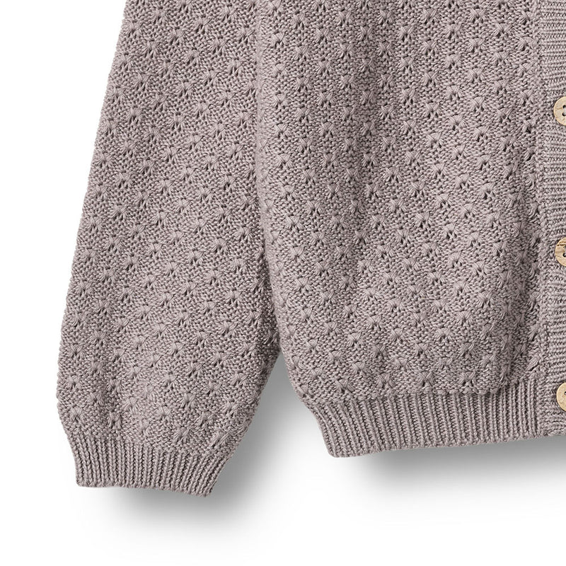 Strickjacke Magnella Dusty Purple