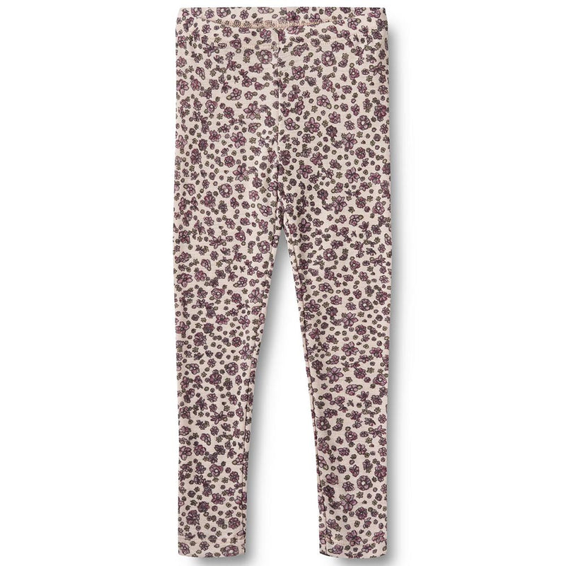 Merino Leggings Agi Autumn Flowers