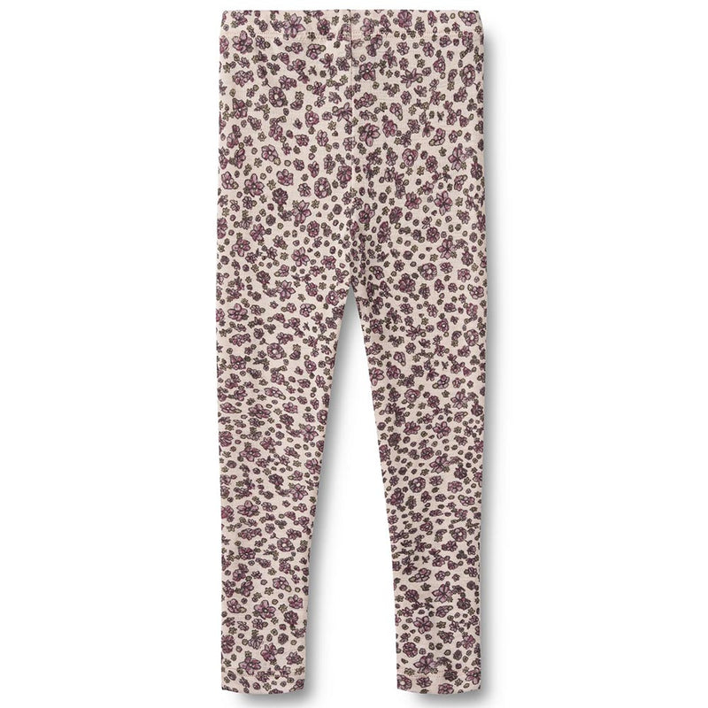 Merino Leggings Agi Autumn Flowers