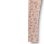 Merino Leggings Agi Lilac Flowers
