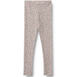 Merino Leggings Agi Blue Flowers