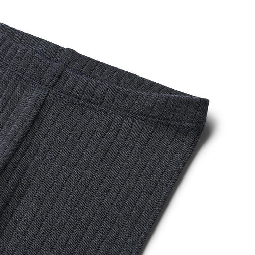 Merino / Seiden Leggings Agi Navy