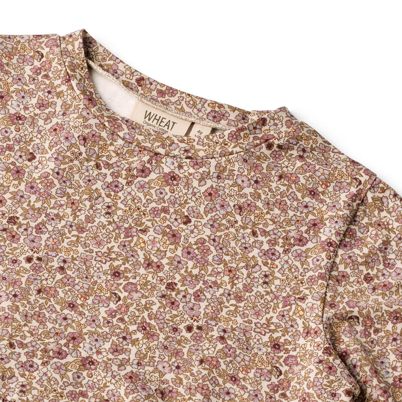 Kleid Sessa Grey Rose Flowers