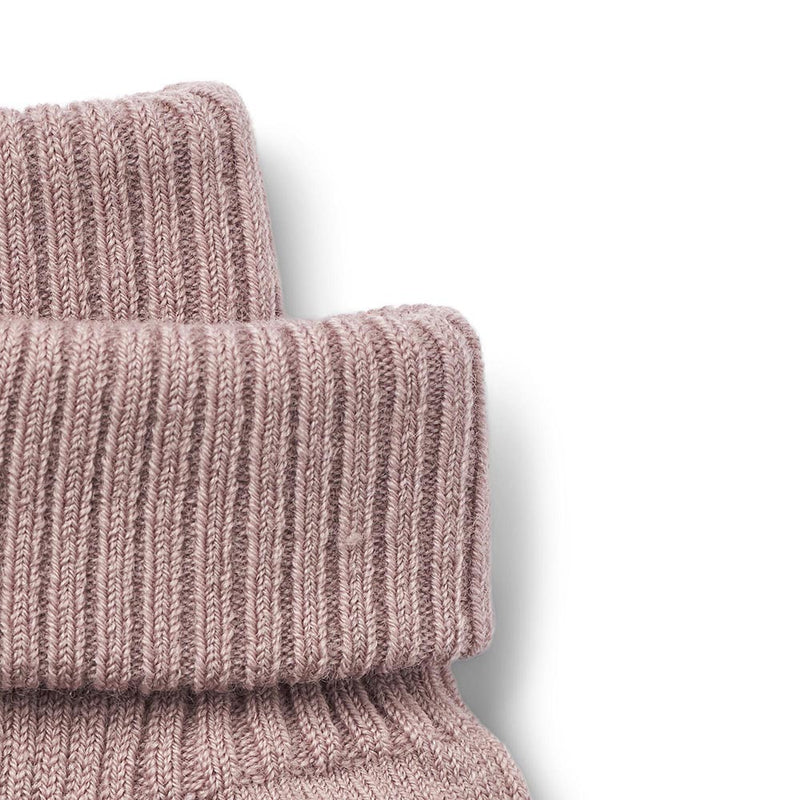 Woll-Rippsocken Ziggy Dry Rose