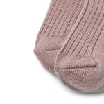Woll-Rippsocken Ziggy Dry Rose