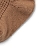 Woll-Rippsocken Caramel