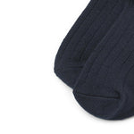 Woll-Rippesocken Vilde Navy