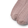 Woll-Spitzensocken Nora Dry Rose