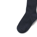 Woll-Rippstrumpfhose Robin Navy