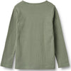 Ripp-Langarmshirt Stig Dusty Green